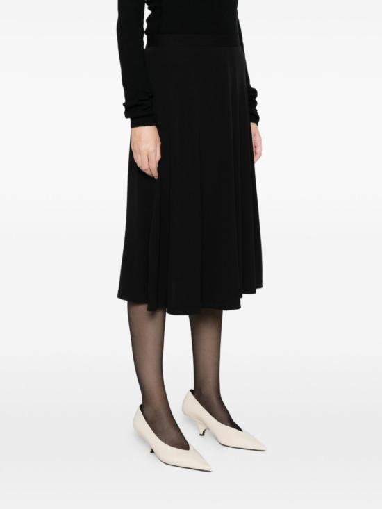  토템 미디 스커트 플루이드  블랙 - TOTEME