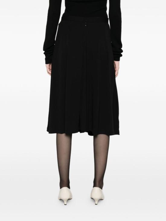  토템 미디 스커트 플루이드  블랙 - TOTEME