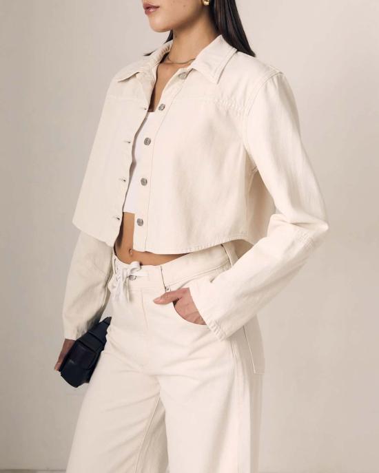  르장 데님 자켓 르 장 스윙 셔츠 재킷 - LE JEAN