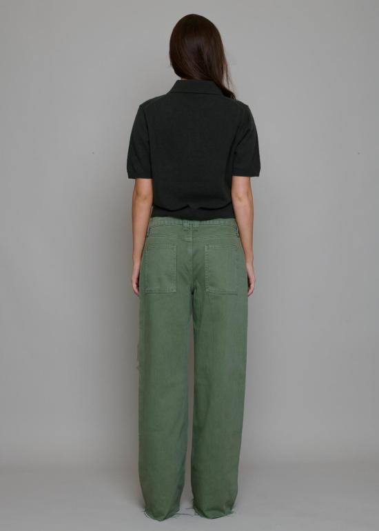  티티 스튜디오 데님 팬츠 Tt 스튜디오 오드리 진 그린 세인트 - TT STUDIOS