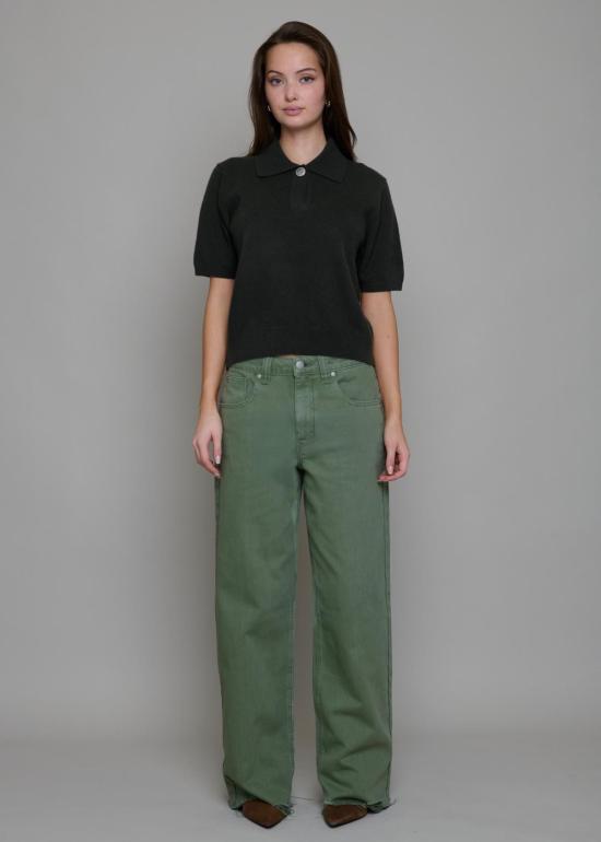  티티 스튜디오 데님 팬츠 Tt 스튜디오 오드리 진 그린 세인트 - TT STUDIOS