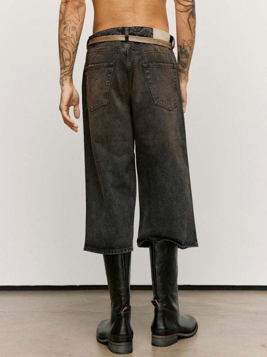  아워레가시 데님 숏팬츠 아워 레거시 카프리컷 쇼츠 네뷸라 워시 - OUR LEGACY