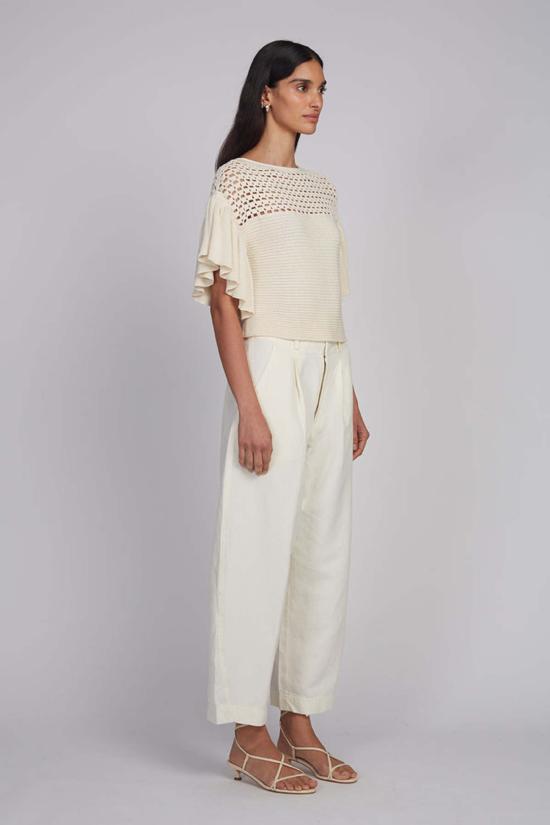  일레븐 식스 스웨터 스타라  크림 - ELEVEN SIX