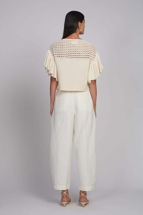  일레븐 식스 스웨터 스타라  크림 - ELEVEN SIX