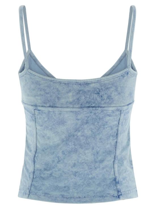  디젤 블라우스 토니 탑 라이트 블루 - DIESEL