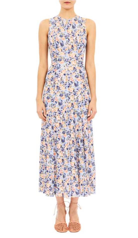  울라 존슨 롱 원피스 Ulla Johnson Lana 주름 장식 저지 드레스 - ULLA JOHNSON