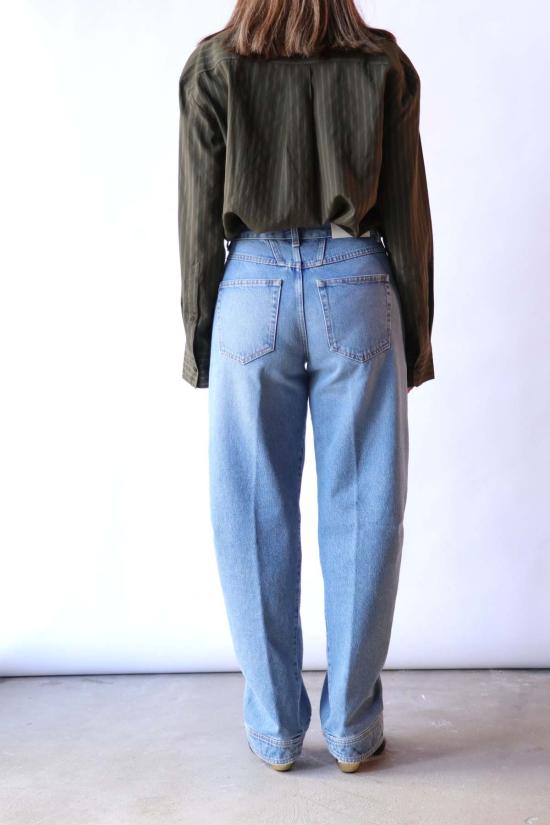  클로즈드 데님 팬츠 리라 X 릴랙스드 진 미드 블루 - CLOSED