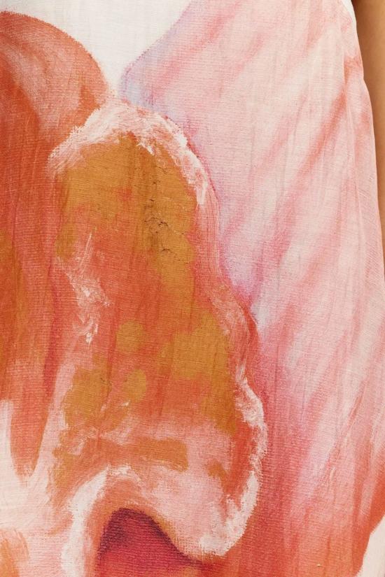  시그니피컨트 아더 롱 원피스 Significant Other Eaden 맥시 드레스 탠저린 블룸 - SIGNIFICANT OTHER