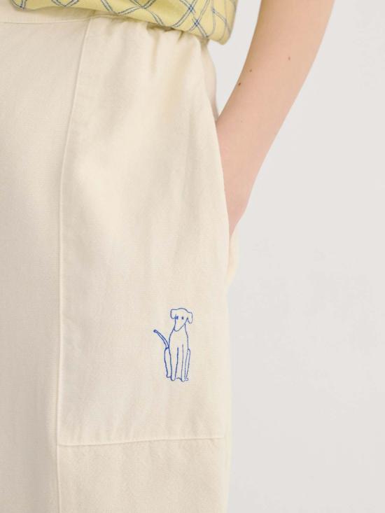  보보쇼즈 크롭 팬츠 보보 초세스 에크루 코쿤 팬츠 - BOBO CHOSES