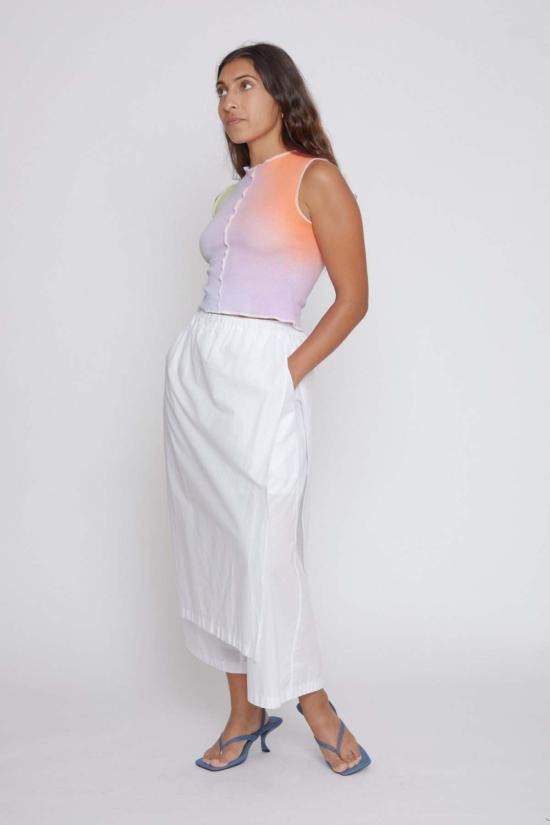  메종 마르코시안 민소매 티셔츠 선번 그라디언트 메리디안 탱크탑 - MAISON MARKOSIAN