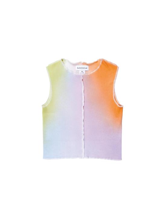  메종 마르코시안 민소매 티셔츠 선번 그라디언트 메리디안 탱크탑