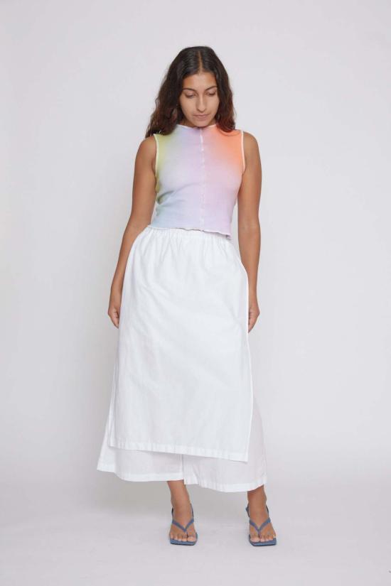  메종 마르코시안 민소매 티셔츠 선번 그라디언트 메리디안 탱크탑 - MAISON MARKOSIAN