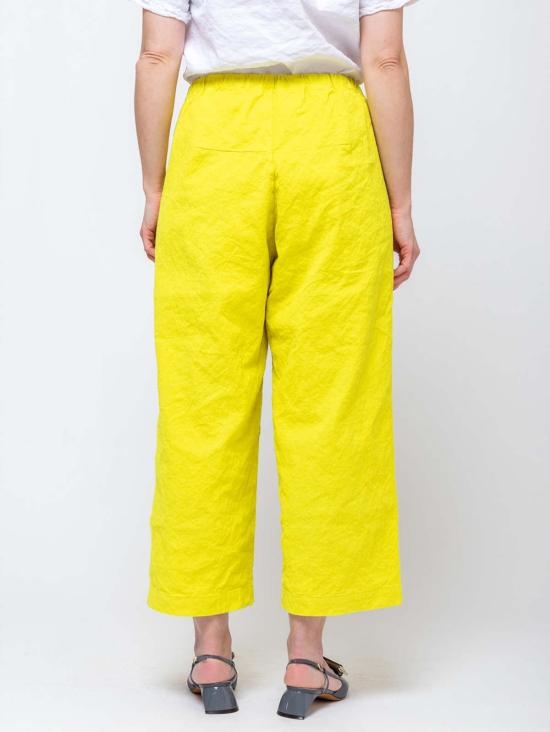  에이치플러스 하노 베셀 팬츠 H+ 한노 웨셀 폴렛 개버딘  라임 - H+ HANNOH WESSEL