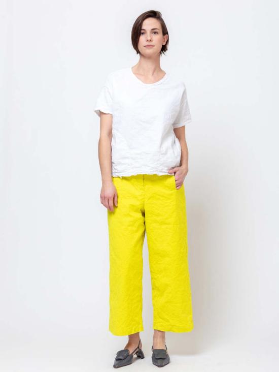  에이치플러스 하노 베셀 팬츠 H+ 한노 웨셀 폴렛 개버딘  라임