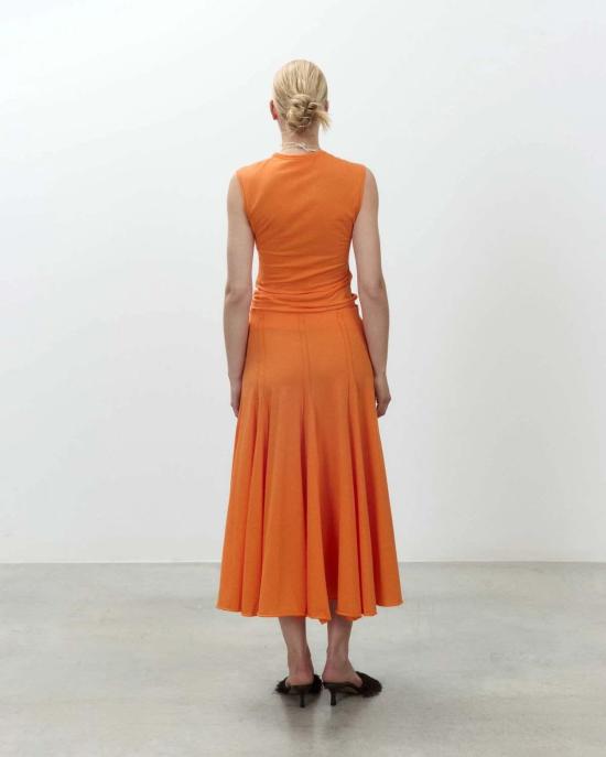  알리지 미디 스커트 알리시 파인 저지 고데 스커트 - ALYSI