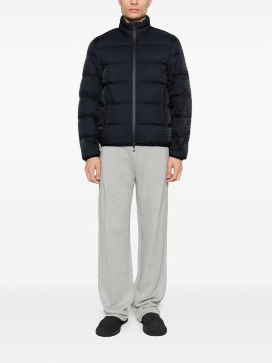  엠포리오 아르마니 패딩 나일론 다운 재킷 블루 - EMPORIO ARMANI
