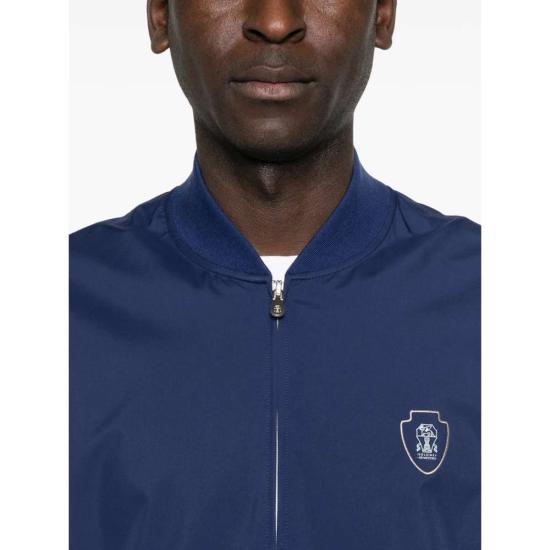  브루넬로 쿠치넬리 베스트 Brunello Cucinelli 스웨터 조끼 블루 - BRUNELLO CUCINELLI