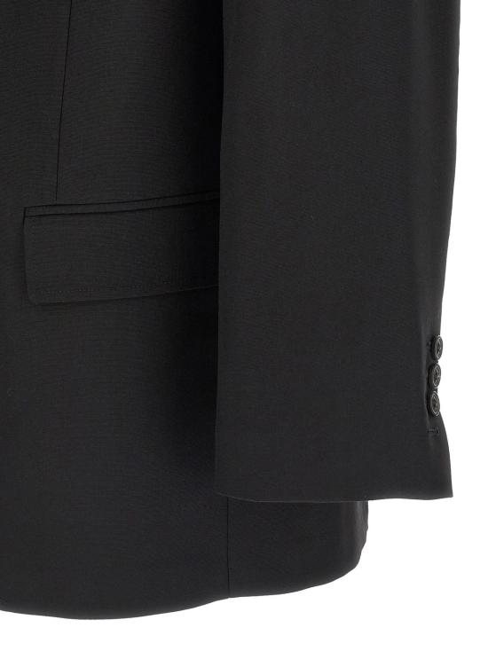  마르지엘라 수트 자켓 메종  싱글 브레스트 블레이저 블랙 - MAISON MARGIELA