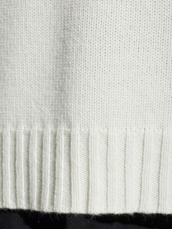  막스마라 스웨터 캐시미어 터틀넥  화이트 - MAX MARA