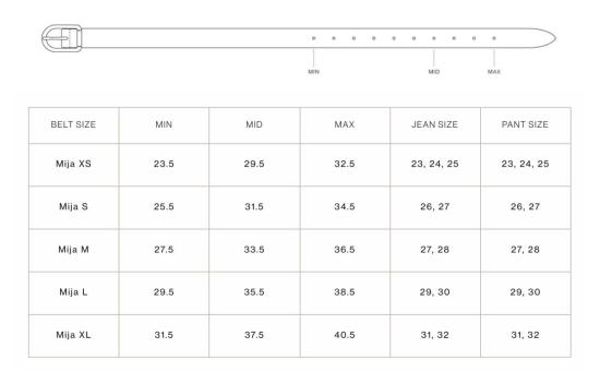  데한체 레귤러 벨트 미자 실버 - DEHANCHE