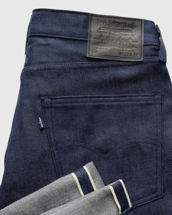  리바이스 데님 팬츠 블루 탭 앵커 릴렉스드 미지 진 - LEVI'S