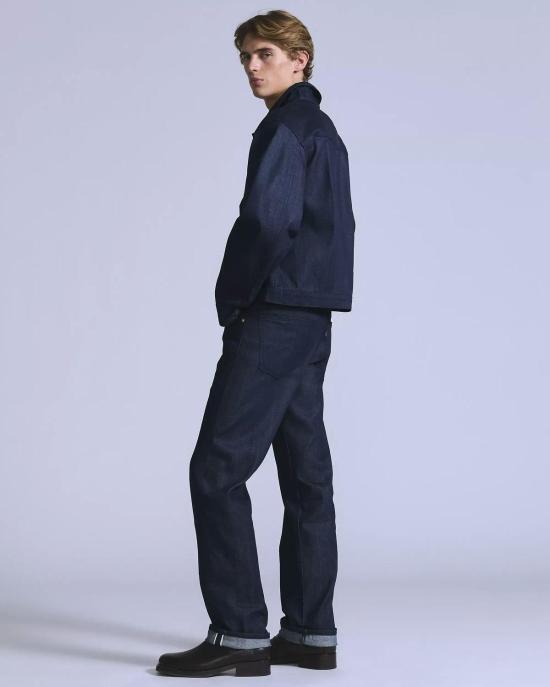  리바이스 데님 팬츠 블루 탭 앵커 릴렉스드 미지 진 - LEVI'S