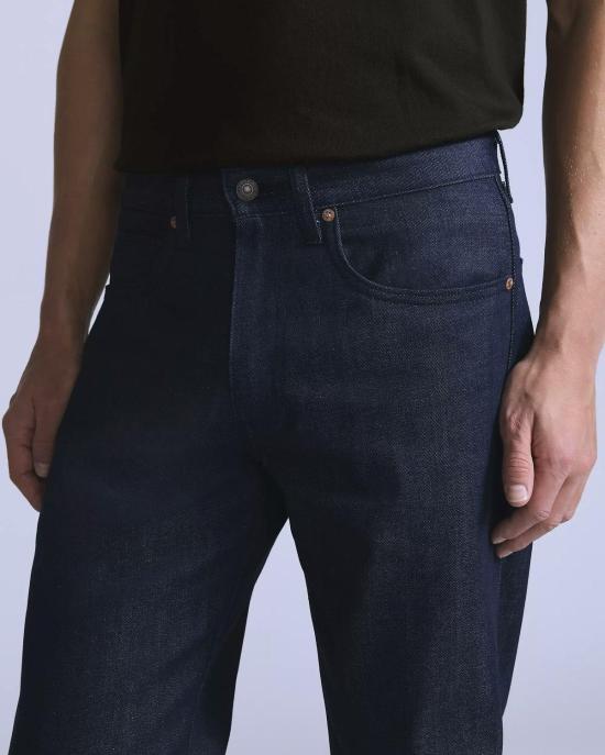  리바이스 데님 팬츠 블루 탭 앵커 릴렉스드 미지 진 - LEVI'S