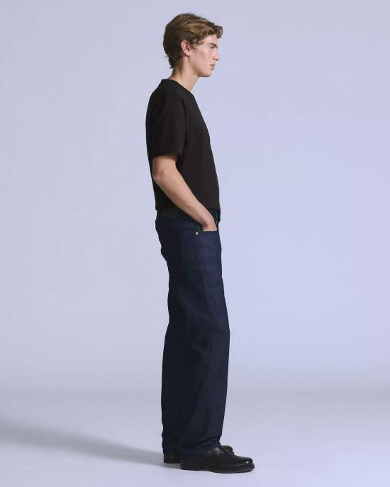  리바이스 데님 팬츠 블루 탭 앵커 릴렉스드 미지 진 - LEVI'S