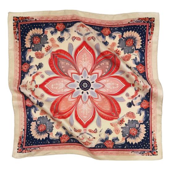  크리스텔 바라자 머플러/스카프 Krystell Barraza 블라썸 실크 반다나