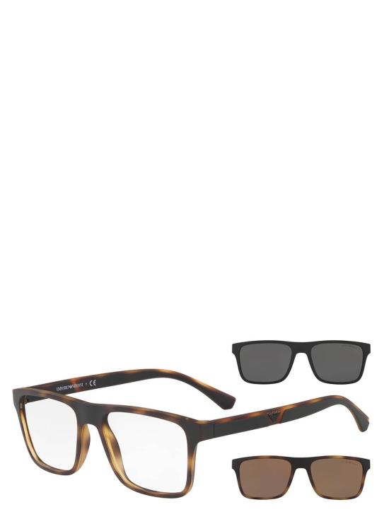  엠포리오 아르마니 선글라스 EA4115 매트 하바나 글라스 58021 W - EMPORIO ARMANI