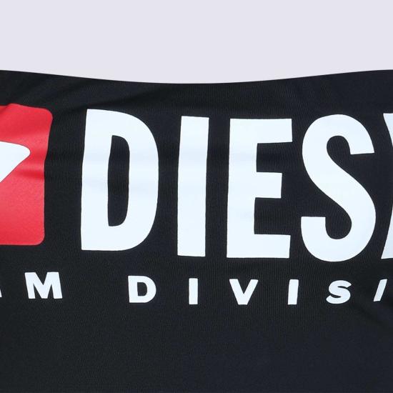  디젤 원피스 수영복 커버업 블랙 - DIESEL