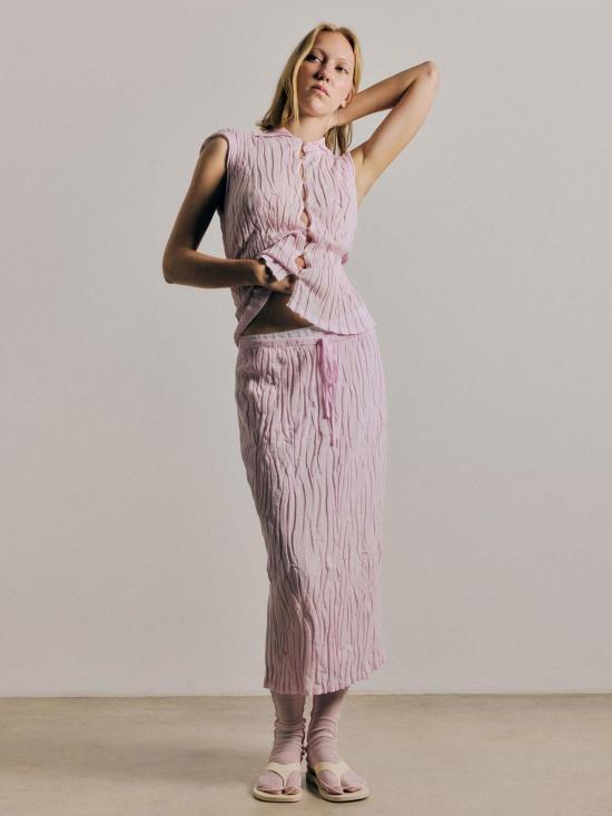  러스 미디 스커트 루스 스커트