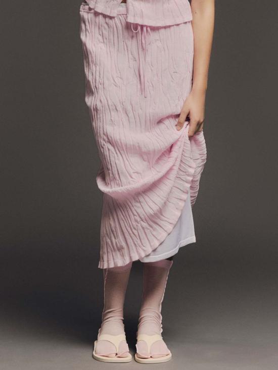  러스 미디 스커트 루스 스커트 - RUS