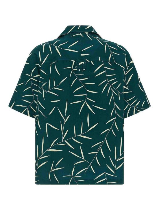 25FW 자크뮈스 반팔 셔츠 25HSHM00535AW006925CS Green - JACQUEMUS