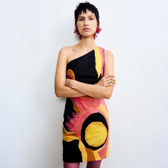  Mozhdeh Matin 숏 원피스 Kitta 미니 드레스 멀티 - OTHER BRANDS