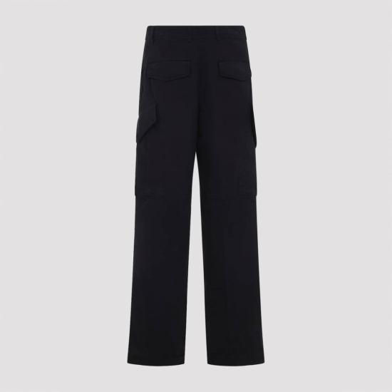  드리스 반 노튼 치노 팬츠 Dries Van Noten Paxer Bis 카고 팬츠 블랙 - DRIES VAN NOTEN
