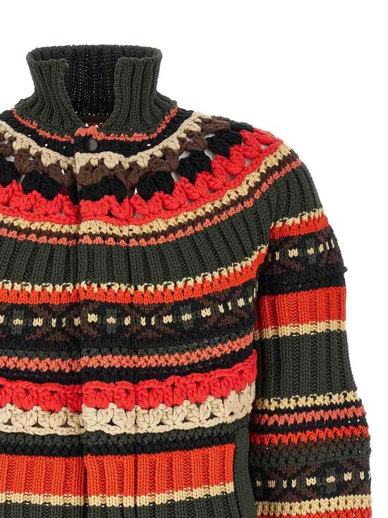 26SS 사카이 가디건 2603942M501 Multicolour - SACAI