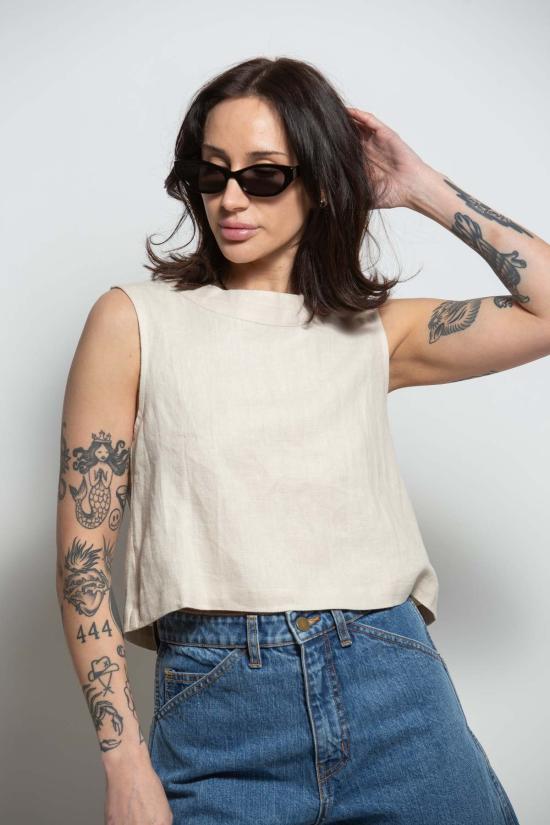  지 로파 블라우스 Zii Ropa Kono 탑 - ZII ROPA