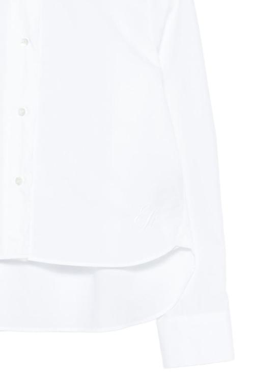  엠포리오 아르마니 셔츠 코튼 셔츠 화이트 - EMPORIO ARMANI