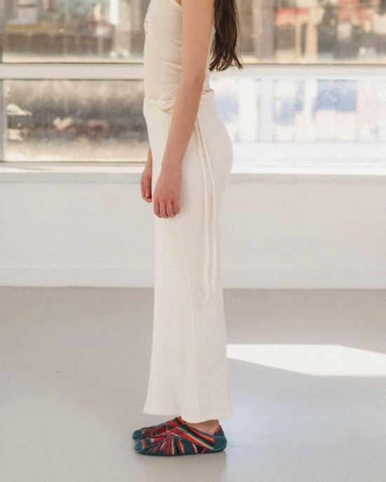  베이스레인지 롱 스커트 Baserange Brig 오가닉 코튼 - BASERANGE