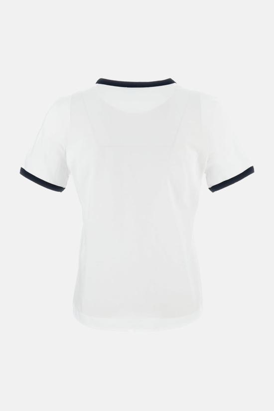  마르니 반팔 티셔츠 로고 티셔츠 화이트 - MARNI