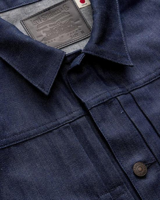  리바이스 데님 자켓 블루 탭 타입 I 트러커 재킷 딥 블루 웰 - LEVI'S