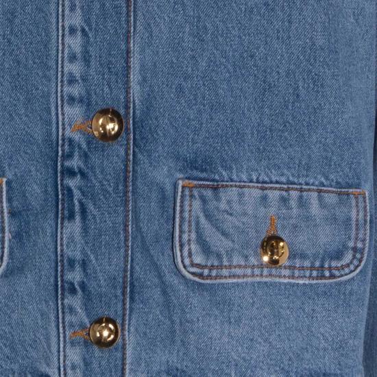  애니빙 데님 자켓 아니네 빙 라이트 블루 데님 재킷 워시드 블루 - ANINE BING