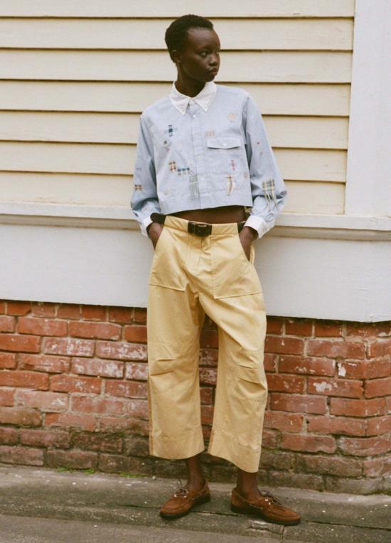  씨뉴욕 크롭 팬츠 Sea Ny Andrea 팬츠 멀티 - SEA NY