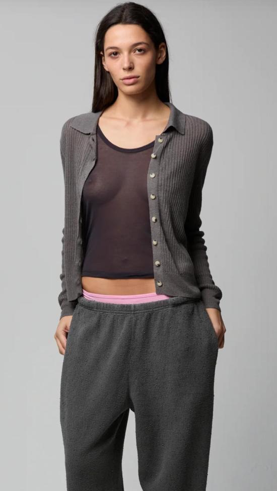  아셀 가디건 애셔 엘로이즈 카디건 아이언