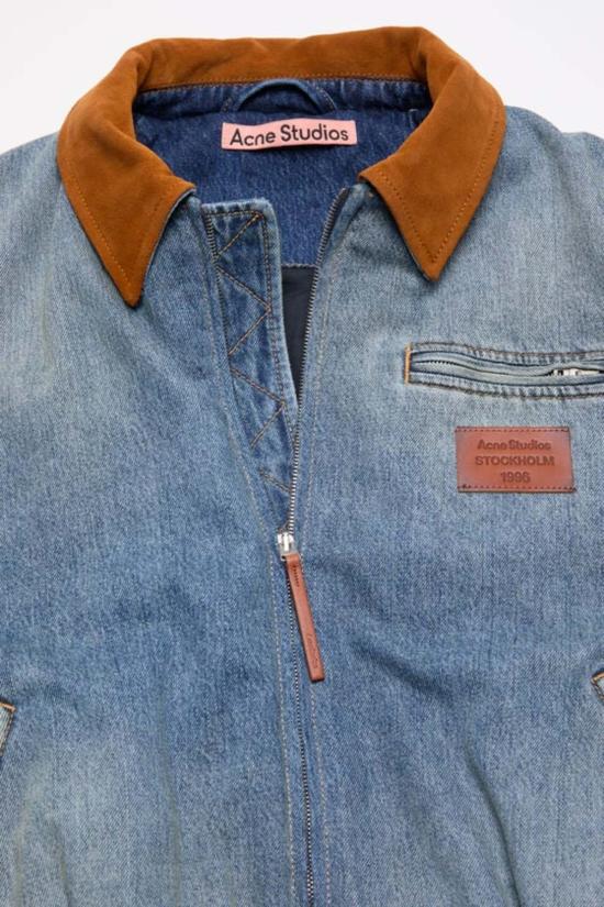  아크네 스튜디오 봄버 자켓 데님 봄버 재킷 - ACNE STUDIOS
