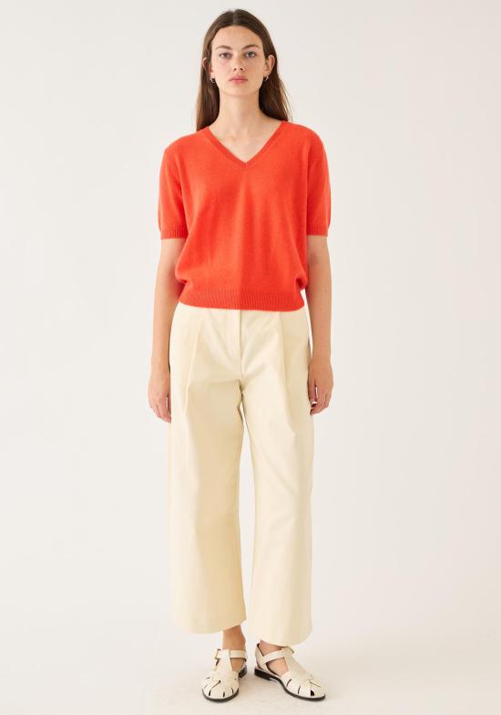  데미리 뉴욕 스웨터 데밀리 루이자 캐시미어 탑 - DEMYLEE