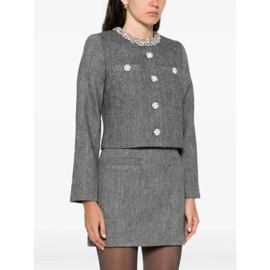  셀프 포트레이트 자켓 아우터웨어 재킷 그레이 - SELF PORTRAIT