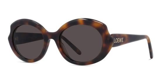  로에베 안경 LW40147 I 선글라스 다크 하바나 - LOEWE