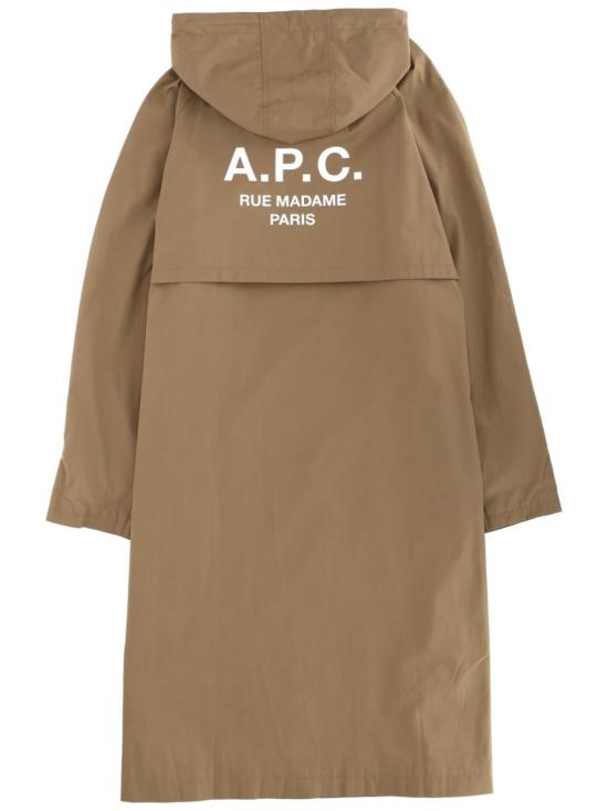  아페쎄 트렌치 코트 A.P.C. 후드  브라운 - A.P.C.